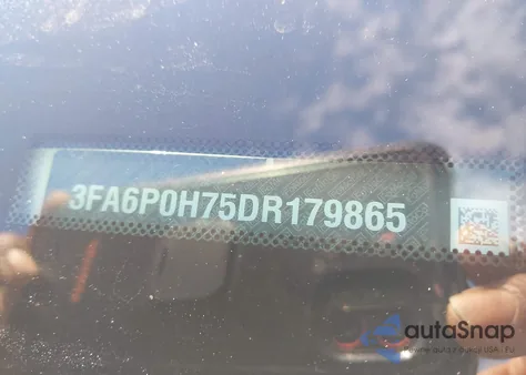 2013 Ford Fusion Se from USA, damaged, VIN 3FA6P0H75DR179865
